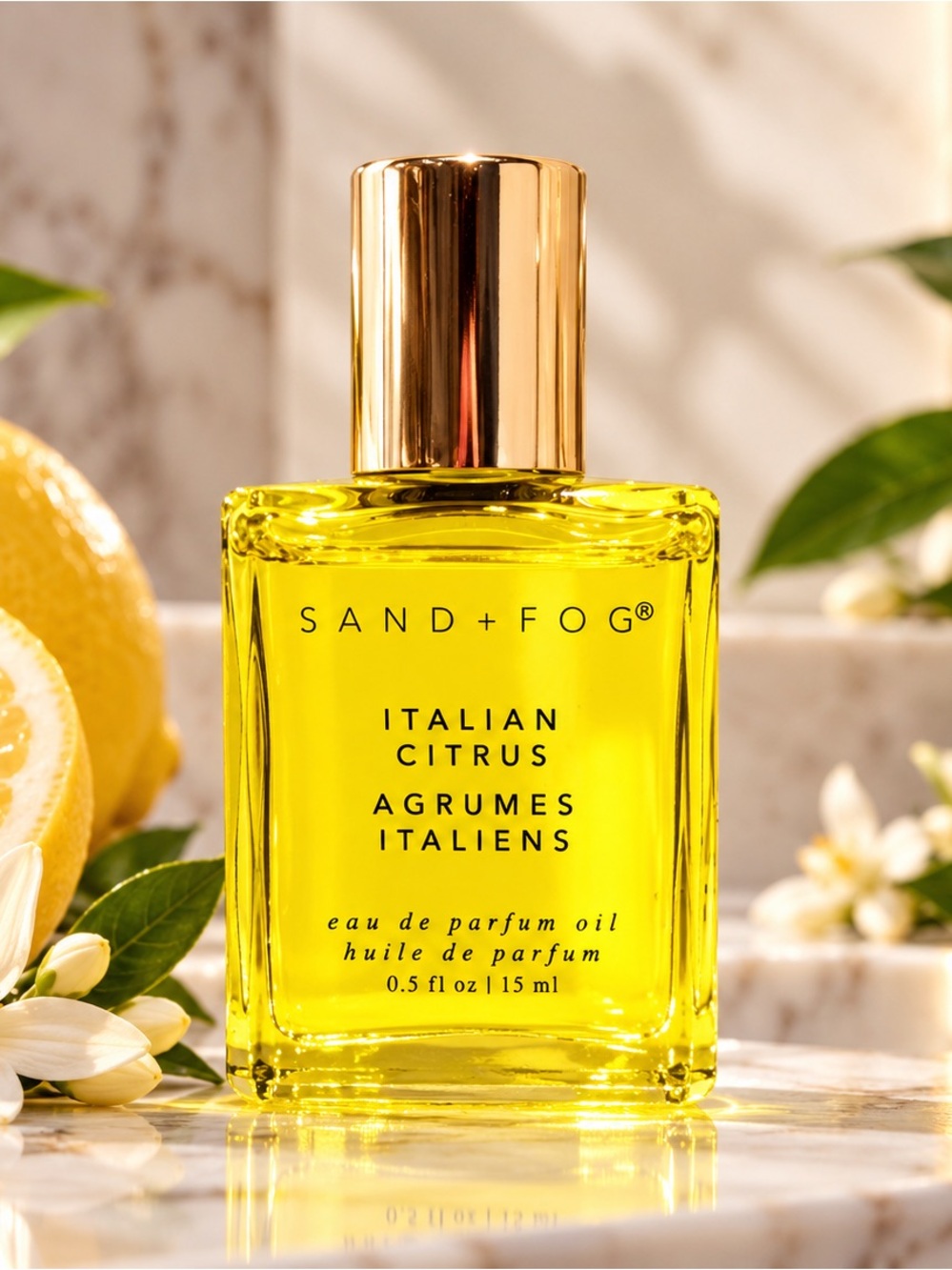 SAND + FOG Italian Citrus Eau de Parfum Oil - Yellow 🍋✨